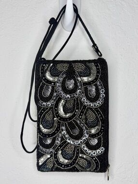 Bamboo Trading Company Crossbody Clutch Wallet Club Bag